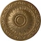 Ekena Millwork Lunel Ceiling Medallion (Fits Canopies up to 3 3/4"), Hand-Painted Pale Gold, 20 1/4"OD x 1 1/2"P CM20LUPAS - alternate 1
